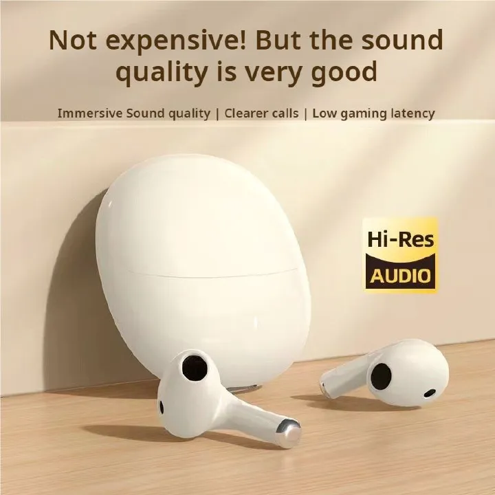 Aloking Earbuds HIFI Original TWS Wireless Bluetooth Headset with Microphone Touch Control for iPhone Android H7 Bluetooth Wireless Earphone Gaming Sports earbuds Noise Cancelling Waterproof Earpods