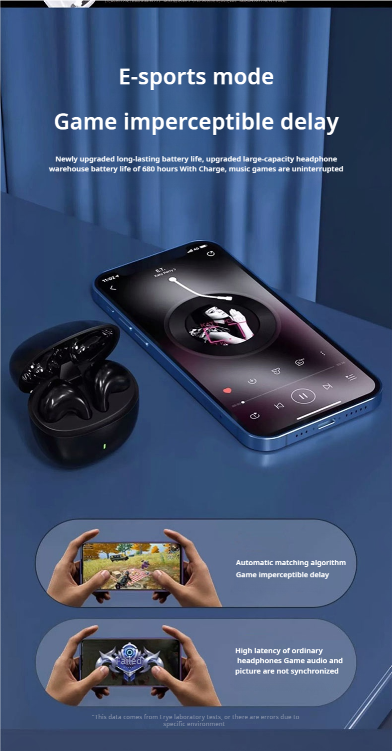 Aloking Earbuds HIFI Original TWS Wireless Bluetooth Headset with Microphone Touch Control for iPhone Android H7 Bluetooth Wireless Earphone Gaming Sports earbuds Noise Cancelling Waterproof Earpods