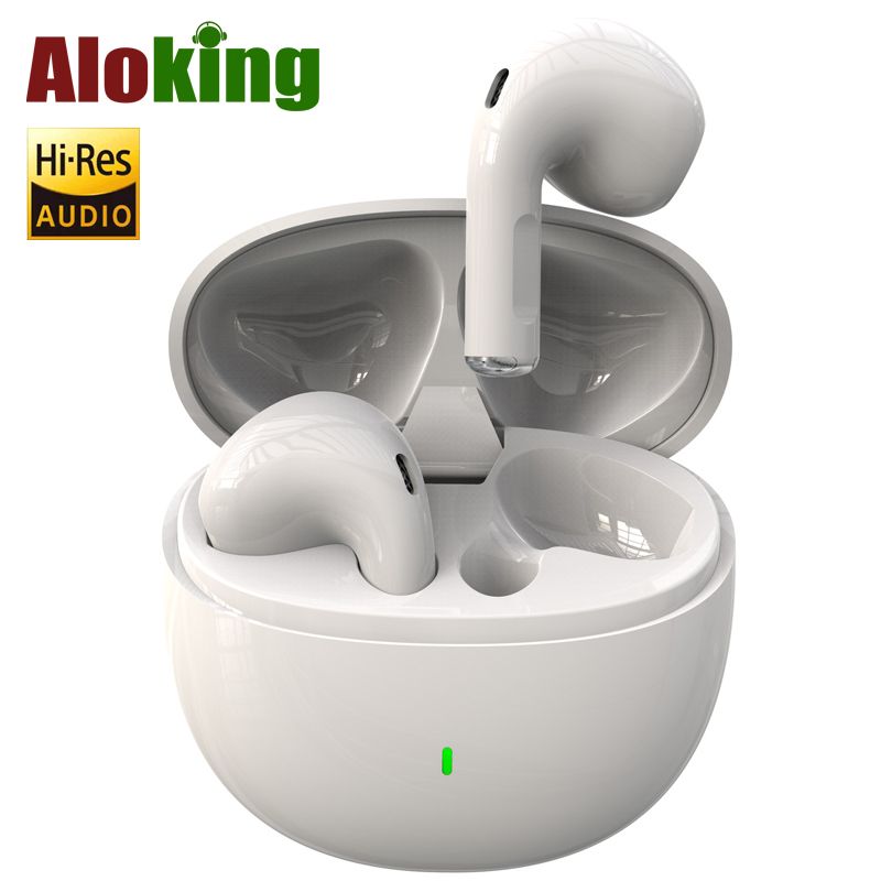 Aloking Earbuds HIFI Original TWS Wireless Bluetooth Headset with Microphone Touch Control for iPhone Android H7 Bluetooth Wireless Earphone Gaming Sports earbuds Noise Cancelling Waterproof Earpods