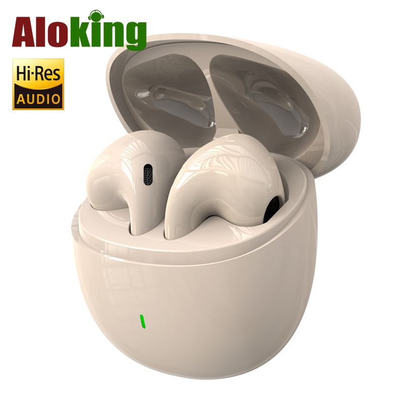Aloking Earbuds HIFI Original TWS Wireless Bluetooth Headset with Microphone Touch Control for iPhone Android H7 Bluetooth Wireless Earphone Gaming Sports earbuds Noise Cancelling Waterproof Earpods