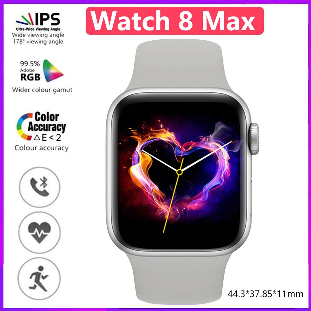 New Watch 9 Max S9 Smart Watch Men Women Waterproof Sports Watch Bluetooth Call Couple Watch Unisex Digital Watch Heart Rate Monitor Alarm Clock NFC Kids children Smartwatches Watch 8 Max For Woman