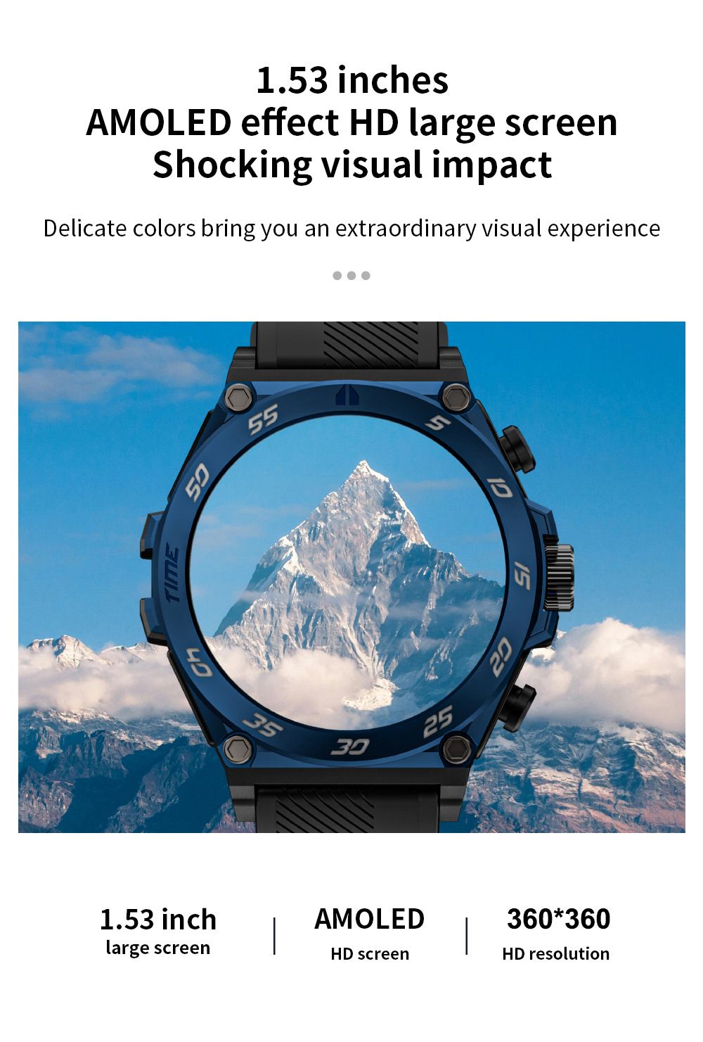 smart watch with earbuds LC18 2-in-1 local music play 1.53'' AMOLED Bluetooth watch with earbuds 2 in 1 Waterproof Smart Watch for men smartwatch Long standby time Sports watch with earphone original