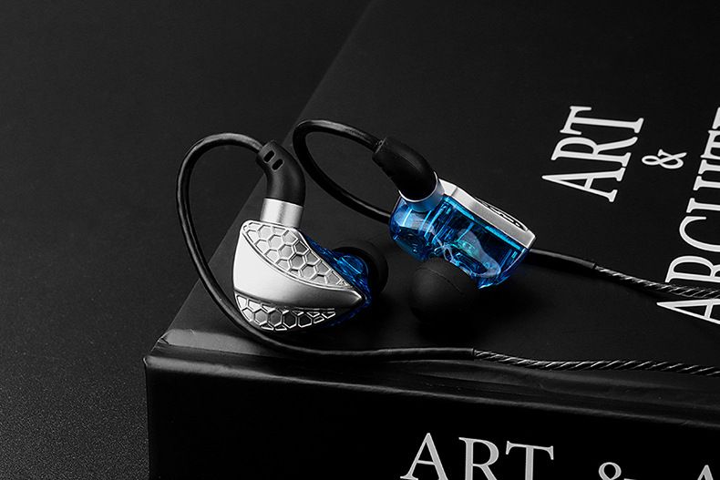 QKZ Earphone In-Ear Wired Earphones with Microphone noise cancelling gaming wired earphones 1.2meters Music Sports Earphone QKZ Hi6T in-ear headphones monitoring soft silicone earplugs subwoofer bass