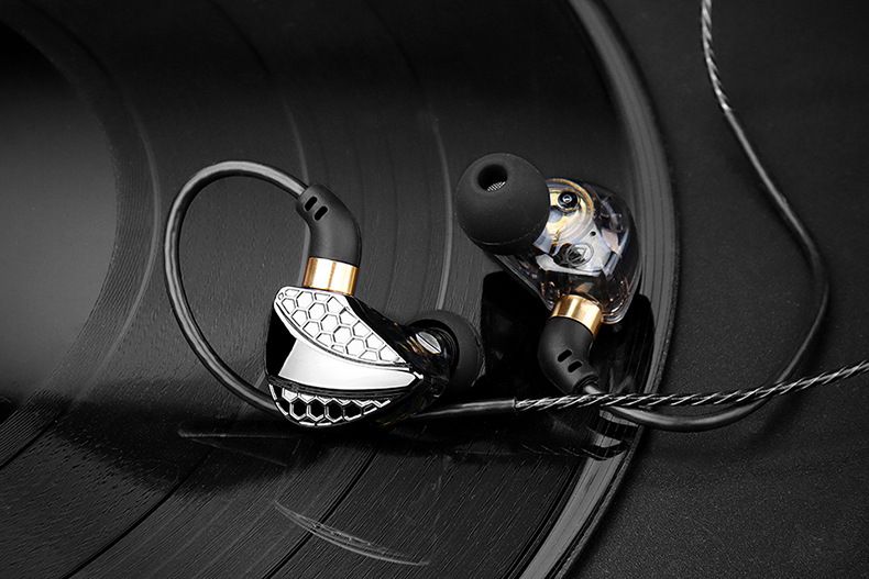 QKZ Earphone In-Ear Wired Earphones with Microphone noise cancelling gaming wired earphones 1.2meters Music Sports Earphone QKZ Hi6T in-ear headphones monitoring soft silicone earplugs subwoofer bass