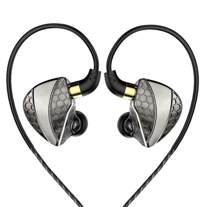 QKZ Earphone In-Ear Wired Earphones with Microphone noise cancelling gaming wired earphones 1.2meters Music Sports Earphone QKZ Hi6T in-ear headphones monitoring soft silicone earplugs subwoofer bass