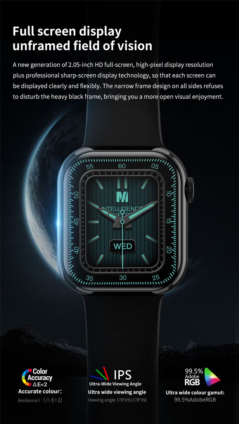 Watch 9 smart watch Men Women Unisex Couple Watches GPS NFC 2.05'' Full Touch Bluetooth Call message reminder Smart band Sport Fitness Smart Watch Waterproof Smartwatch for Men Women IW9 Wrist Watch