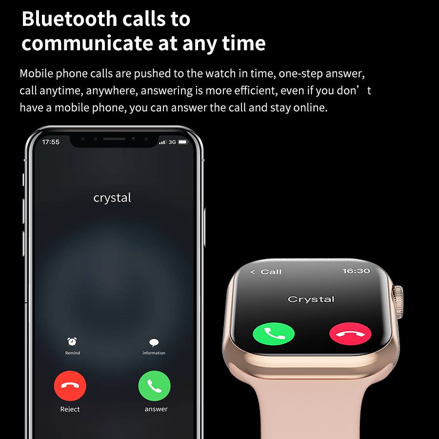 Watch 9 smart watch Men Women Unisex Couple Watches GPS NFC 2.05'' Full Touch Bluetooth Call message reminder Smart band Sport Fitness Smart Watch Waterproof Smartwatch for Men Women IW9 Wrist Watch