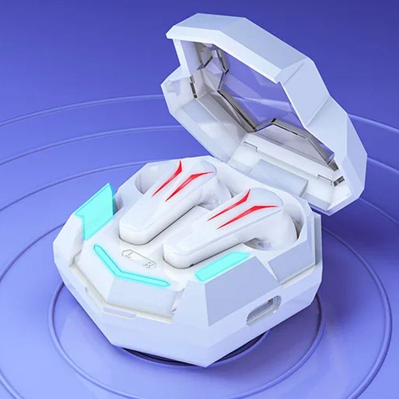 Q31 Bluetooth Earphones Wireless Headphones Sports LED Light Cool Design Gaming Earbuds Wireless Earphone Noise Cancelling HIFI Stereo Bass Headset Gamer Wireless Earbuds with Mic Earpods Sport Earbud
