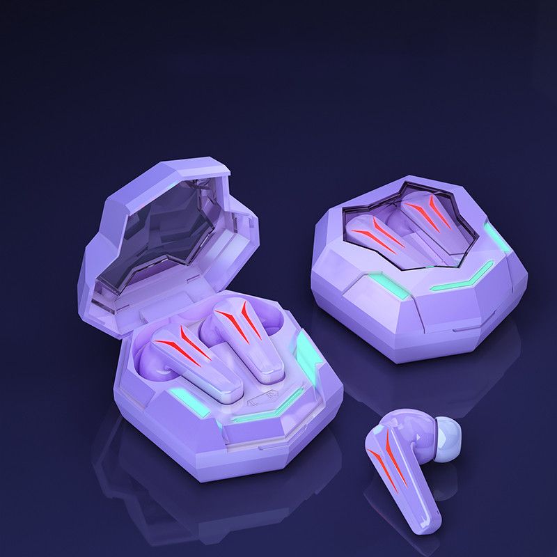 Q31 Bluetooth Earphones Wireless Headphones Sports LED Light Cool Design Gaming Earbuds Wireless Earphone Noise Cancelling HIFI Stereo Bass Headset Gamer Wireless Earbuds with Mic Earpods Sport Earbud