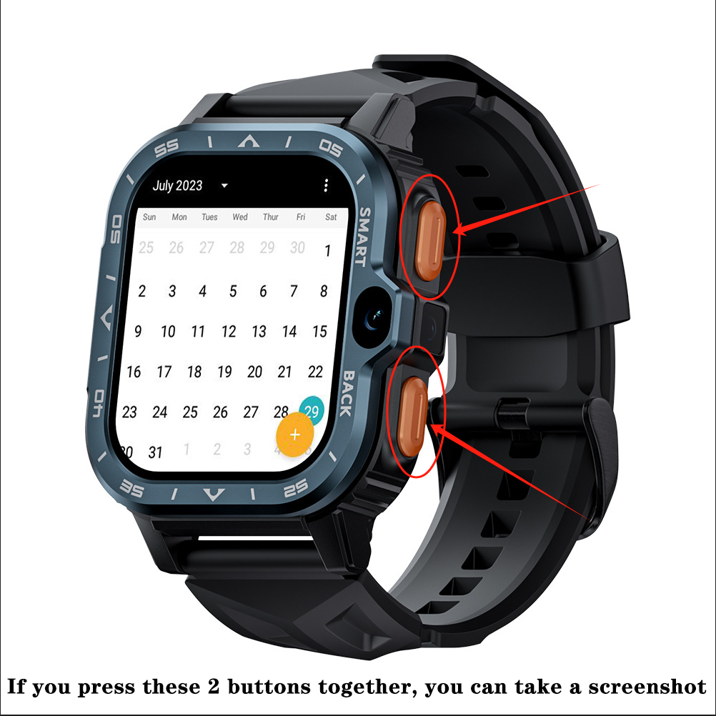 Men Women Smart watch Support SIM Card And WIFI Bluetooth Smart phone watch APPLLP 4 MAX app download Avaialble video call GPS NFC SOS sports watch For Men outdoor HD Dual camera Men Smartwatches