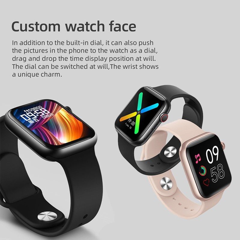 T500 Smartwatch Men Women Smart Watch Heart Rate Monitor Whatsapp Message Reminder Sports Fitness Tracker for Android T5 Smart Bracelet Men Smart Watch Couple Watch Unisex watches Sports Watch For Men
