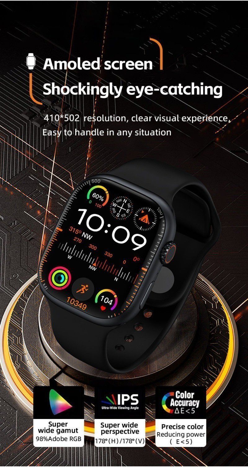 Men Smart Watch With SIM Card Slot Wifi 4G Bluetooth Women Smart watch Rotating Camera App Download AMOLED Men Smartwatch 2.06'' Full Screen Waterproof smart bracelet CD99 PK CDS9 DW89 S9 Smart Watch