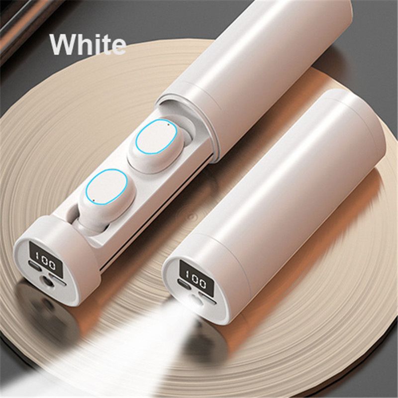 Aloking Earbuds N21 TWS Bluetooth Wireless earphone in-ear Gaming earbuds Touch Control Noise reduction 9D Stereo Headset earphone Bluetooth earphone wireless headphone Waterproof Music earpods iPhone