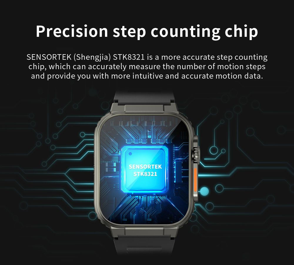 A70 Outdoor Sports smart watch Men Women Fitness Heart Rate Monitor Bluetooth Smart Watch Men 1.96'' Full Touch Sleep Monitor IP68 Waterproof Smart watch For Men Silver watch Wrist Watch Sport Watch