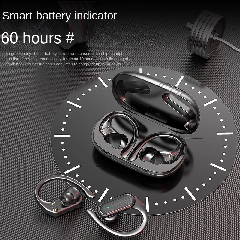 A520 TWS earphone Bluetooth 5.3 Wireless HD Call HiFi Stereo Sound Sport Bone Conduction Headphones With Mic Aloking Bluetooth Earphone Noise Cancelling Waterproof Sports Wireless Earbuds Earpods