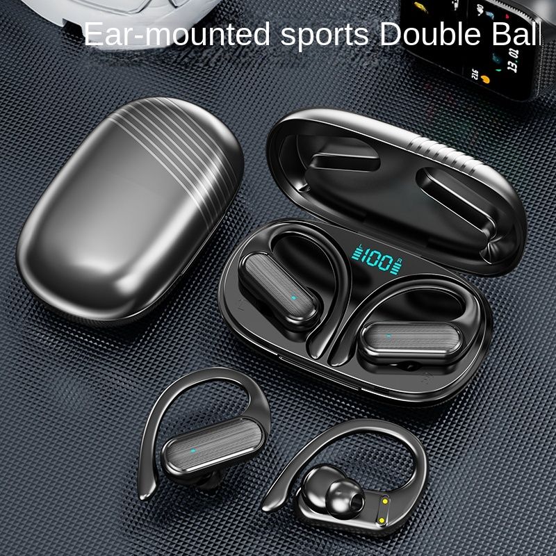 A520 TWS earphone Bluetooth 5.3 Wireless HD Call HiFi Stereo Sound Sport Bone Conduction Headphones With Mic Aloking Bluetooth Earphone Noise Cancelling Waterproof Sports Wireless Earbuds Earpods