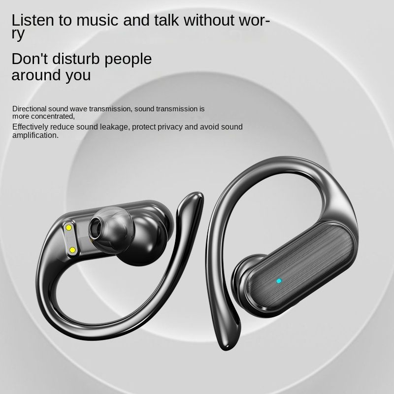 A520 TWS earphone Bluetooth 5.3 Wireless HD Call HiFi Stereo Sound Sport Bone Conduction Headphones With Mic Aloking Bluetooth Earphone Noise Cancelling Waterproof Sports Wireless Earbuds Earpods