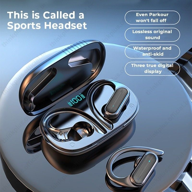 A520 TWS earphone Bluetooth 5.3 Wireless HD Call HiFi Stereo Sound Sport Bone Conduction Headphones With Mic Aloking Bluetooth Earphone Noise Cancelling Waterproof Sports Wireless Earbuds Earpods