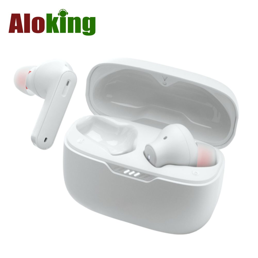 Aloking TWS Tune 230NC Active noise cancelling Pure Bass Wireless Earphone Bluetooth Earphone Touch Control Gaming Wireless Earbuds earpods HD Call Bluetooth Headphone Waterproof Sports Headset Blue
