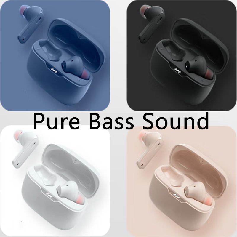 Aloking TWS Tune 230NC Active noise cancelling Pure Bass Wireless Earphone Bluetooth Earphone Touch Control Gaming Wireless Earbuds earpods HD Call Bluetooth Headphone Waterproof Sports Headset Blue