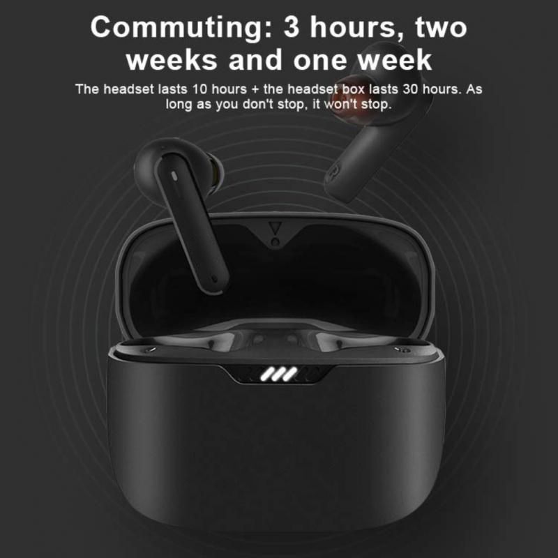 Aloking TWS Tune 230NC Active noise cancelling Pure Bass Wireless Earphone Bluetooth Earphone Touch Control Gaming Wireless Earbuds earpods HD Call Bluetooth Headphone Waterproof Sports Headset Blue