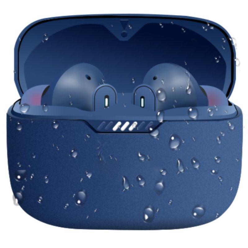 Aloking TWS Tune 230NC Active noise cancelling Pure Bass Wireless Earphone Bluetooth Earphone Touch Control Gaming Wireless Earbuds earpods HD Call Bluetooth Headphone Waterproof Sports Headset Blue