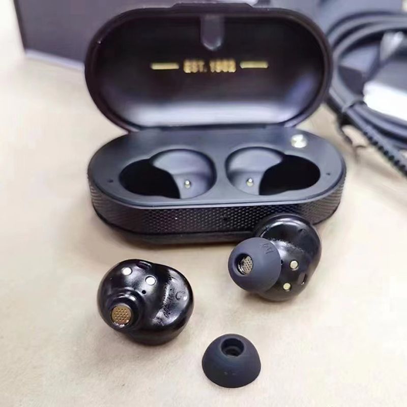 MODE II true wireless Bluetooth headset Marshall M2 Bluetooth headset with heavy bass TWS Wireless Earphone with Mic Gaming Earbuds Noise Cancelling Earpods Bluetooth Sleep buds Earphone For Sleeping