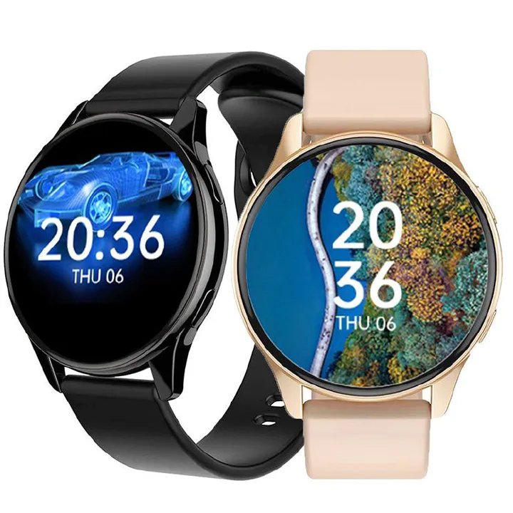Ladies Watch T2Pro Women's Smart Watch Sports Fitness Heart Rate Health Monitoring IP67 Waterproof Smart Watch Bluetooth Call Round HD Screen Couple Watch Wrist Watch Smart Beacelet Men Smartwatch