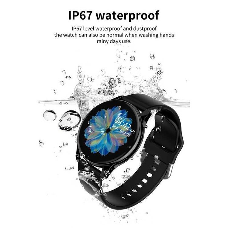 Ladies Watch T2Pro Women's Smart Watch Sports Fitness Heart Rate Health Monitoring IP67 Waterproof Smart Watch Bluetooth Call Round HD Screen Couple Watch Wrist Watch Smart Beacelet Men Smartwatch