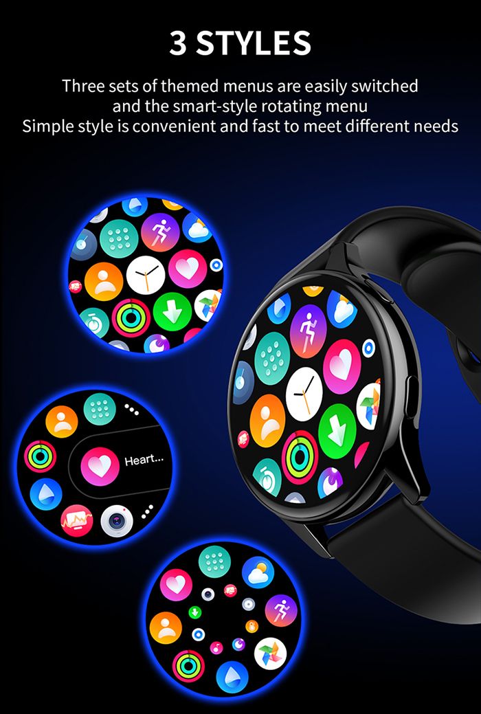 Ladies Watch T2Pro Women's Smart Watch Sports Fitness Heart Rate Health Monitoring IP67 Waterproof Smart Watch Bluetooth Call Round HD Screen Couple Watch Wrist Watch Smart Beacelet Men Smartwatch