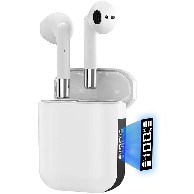 Aloking TWS Wireless Bluetooth Earphone with Microphone Noise Cancelling IPX5 Waterproof Sports Earphones AP19 games Earphone Wireless headphone Mini Bluetooth 5.3 Wireless Earbuds Sports Headset
