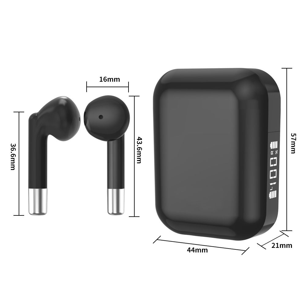 Aloking TWS Wireless Bluetooth Earphone with Microphone Noise Cancelling IPX5 Waterproof Sports Earphones AP19 games Earphone Wireless headphone Mini Bluetooth 5.3 Wireless Earbuds Sports Headset