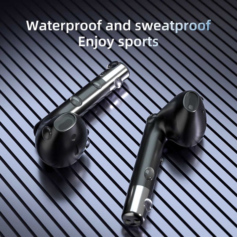Aloking TWS Wireless Bluetooth Earphone with Microphone Noise Cancelling IPX5 Waterproof Sports Earphones AP19 games Earphone Wireless headphone Mini Bluetooth 5.3 Wireless Earbuds Sports Headset