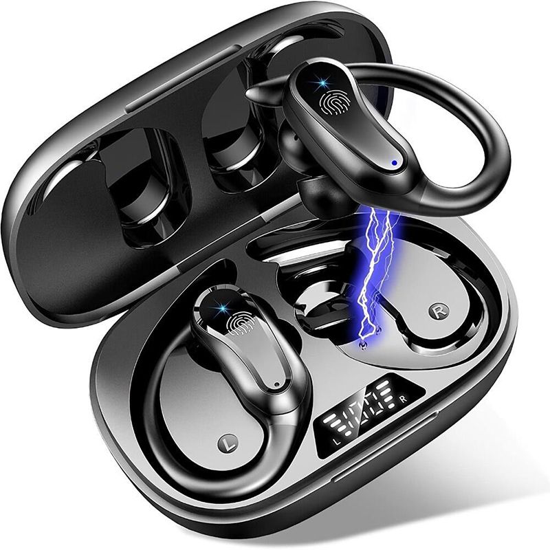 Aloking Wireless Earbuds i27 noise-canceling Bluetooth Earphones shocking bass tws ear-mounted smart IPX7 waterproof ultra-long battery life wireless sports headphones Bluetooth Headset Gaming Earpods