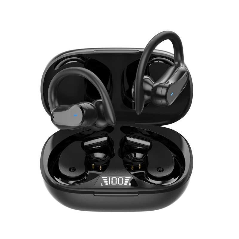 Aloking Wireless Earbuds i27 noise-canceling Bluetooth Earphones shocking bass tws ear-mounted smart IPX7 waterproof ultra-long battery life wireless sports headphones Bluetooth Headset Gaming Earpods