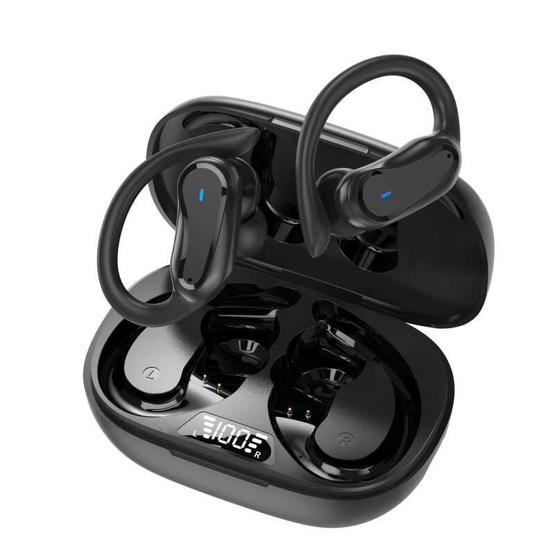 Aloking Wireless Earbuds i27 noise-canceling Bluetooth Earphones shocking bass tws ear-mounted smart IPX7 waterproof ultra-long battery life wireless sports headphones Bluetooth Headset Gaming Earpods