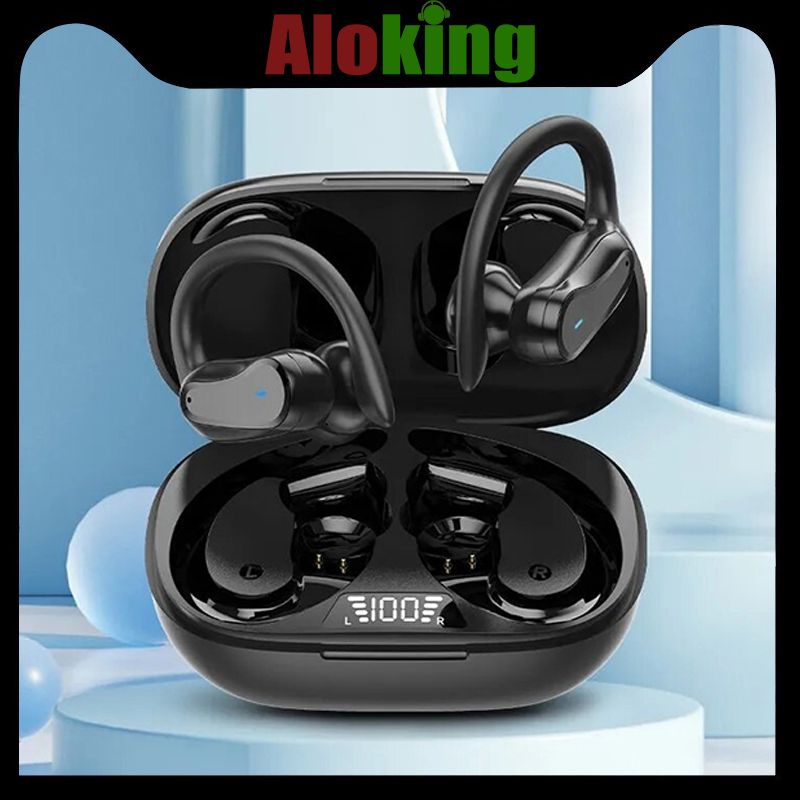 i27 Wireless Bluetooth Headphones 36Hrs Playtime IPX7 Waterproof TWS Bluetooth 5.3 Upgrade Large battery Capacity shocking bass HIFI noise cancelling Bluetooth Headset Wireless Earphone Gaming Earbuds