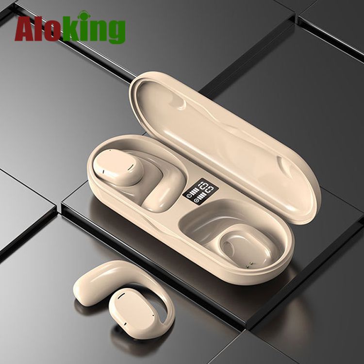 Aloking TWS Wireless Earbuds Bluetooth Earphone Bluetooth 5.3 HIFI Sound quality hanging ear super long endurance noise reduction call IPX6 waterproof Touch Control Headset sports earphone Gaming buds