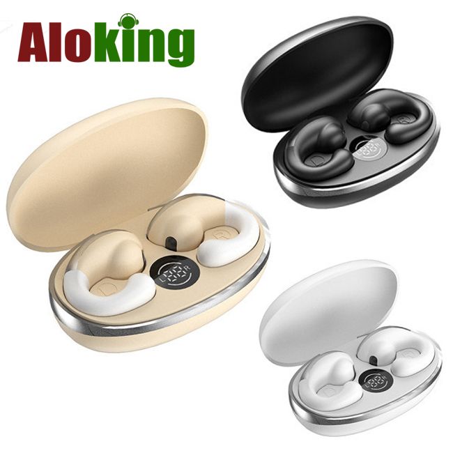 2024 New M7 Wireless Bluetooth Earphone Open Ear Clip Ear design Wireless Headphones With Mic Sports Headsets For Samsung XIAOMI OPPO HUAWEI Android ios EARPHONE Wireless Earbuds Earpods Wireless buds