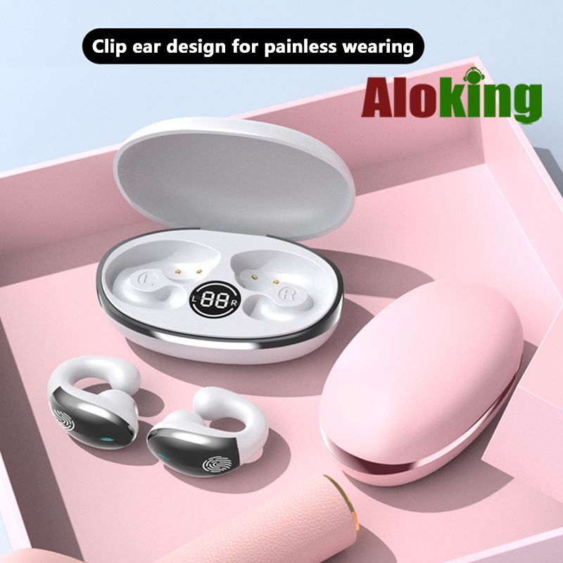 2024 New M7 Wireless Bluetooth Earphone Open Ear Clip Ear design Wireless Headphones With Mic Sports Headsets For Samsung XIAOMI OPPO HUAWEI Android ios EARPHONE Wireless Earbuds Earpods Wireless buds