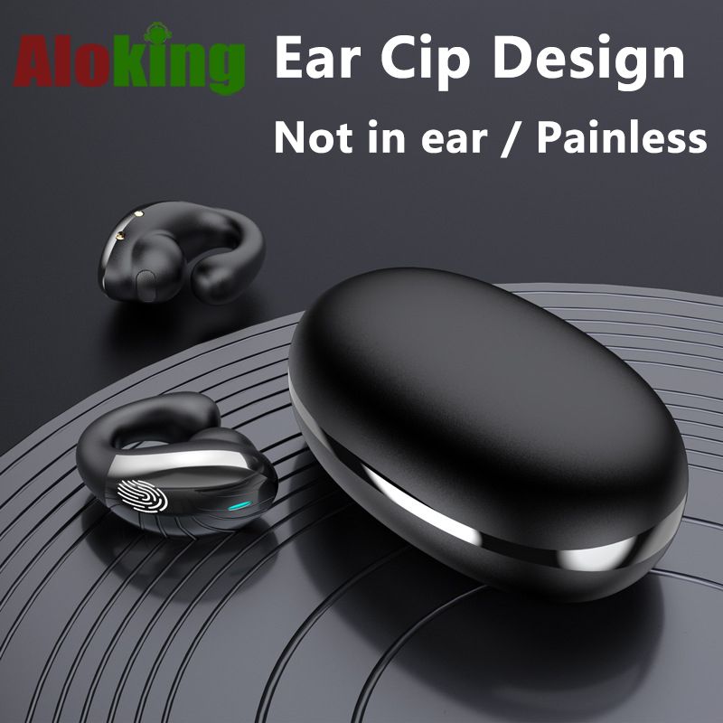 2024 New M7 Wireless Bluetooth Earphone Open Ear Clip Ear design Wireless Headphones With Mic Sports Headsets For Samsung XIAOMI OPPO HUAWEI Android ios EARPHONE Wireless Earbuds Earpods Wireless buds