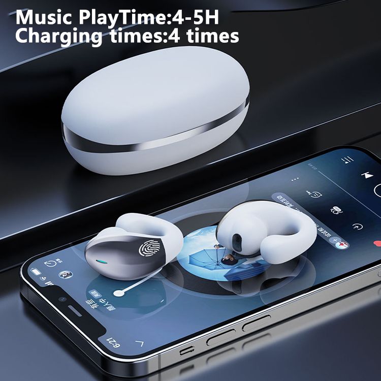 2024 New M7 Wireless Bluetooth Earphone Open Ear Clip Ear design Wireless Headphones With Mic Sports Headsets For Samsung XIAOMI OPPO HUAWEI Android ios EARPHONE Wireless Earbuds Earpods Wireless buds