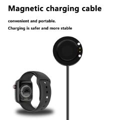 Wireless charger for T500 smart watch, USB direct charging charger for T500 smart watch Wireless Chargers Wireless Snap Tray Charger Magnetic charging cable For Smart Watch T500 T55 T900 W66 X7