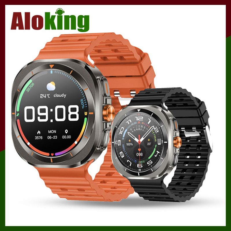 2in1 Z7 Ultra Smart Watch with 2 pcs straps Bluetooth Call Compass Health Fitness Tracker Big Battery Outdoor Sport Watch for Men Smart watch 7 Heart rate monitor Men's smart watch sports smartwatches