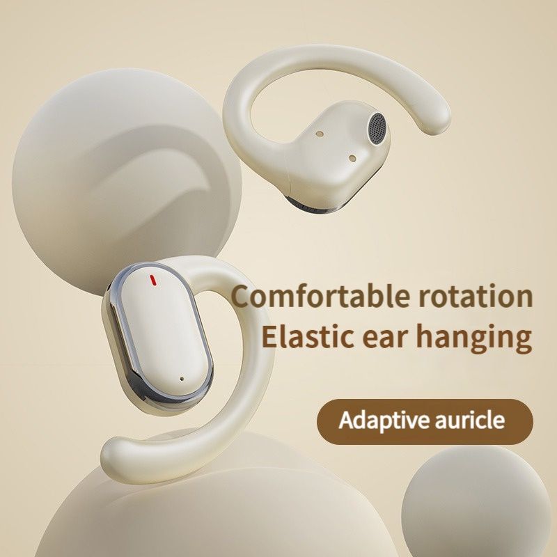 Aloking TWS True Wireless Earphones Bluetooth Earphone Noise Cancelling ENC HIFI Sound Stereo Wireless Earbuds Haging Ear Type Bluetooth Headset Gaming Waterproof Earpods For Sports Bluetooth Headset