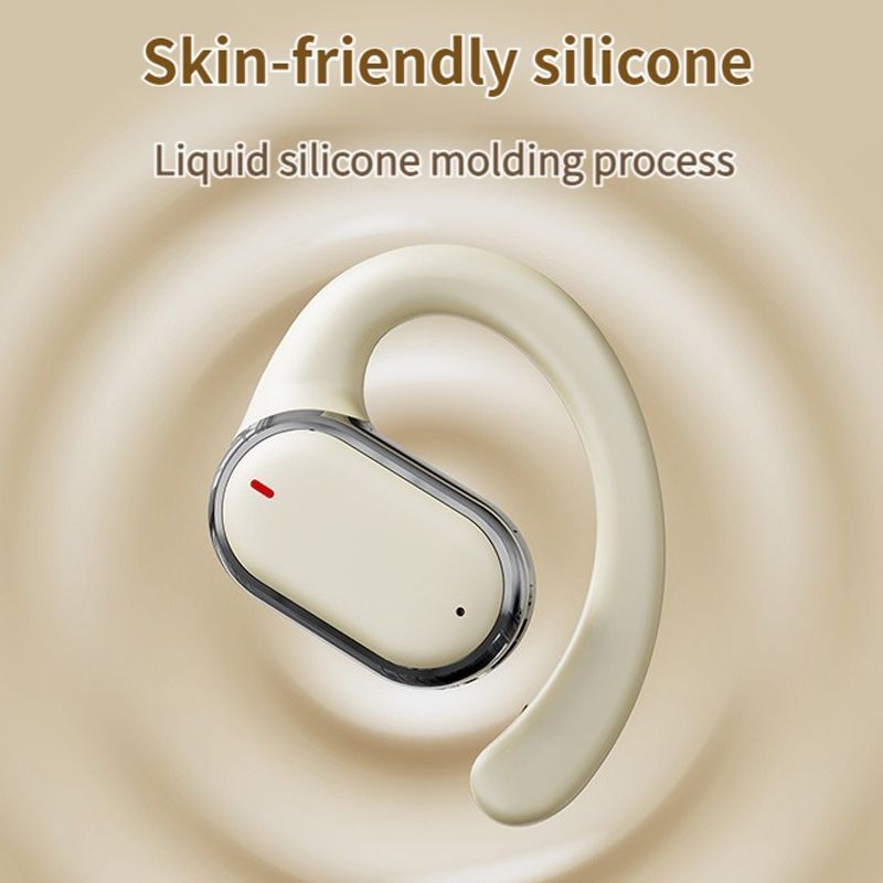 Aloking TWS True Wireless Earphones Bluetooth Earphone Noise Cancelling ENC HIFI Sound Stereo Wireless Earbuds Haging Ear Type Bluetooth Headset Gaming Waterproof Earpods For Sports Bluetooth Headset