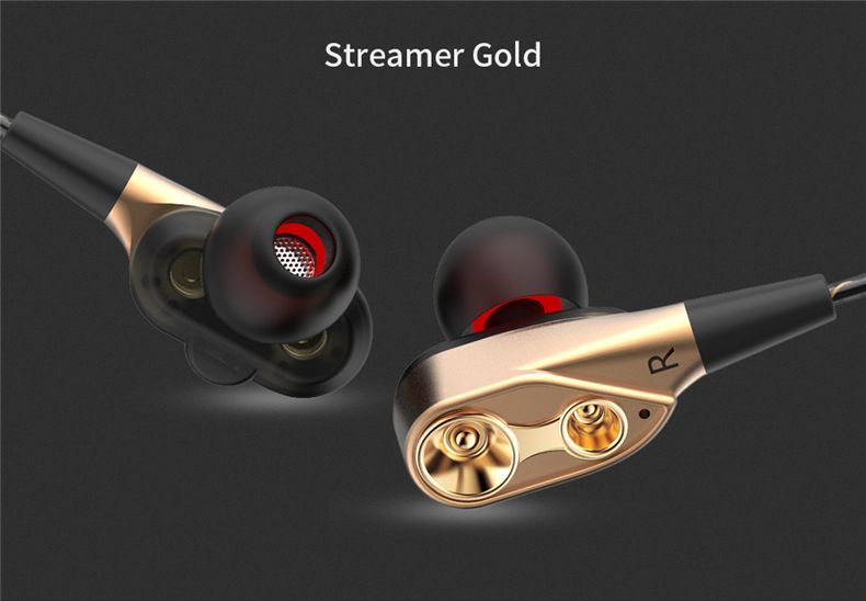 QKZ CK8 Super Bass earphone In-Ear Earphones Wired Earphone with Microphone Noise Reduction Hifi Headsets With Mic earphones Rugged durable headphones For Android iPad Computer original QKZ Earphones