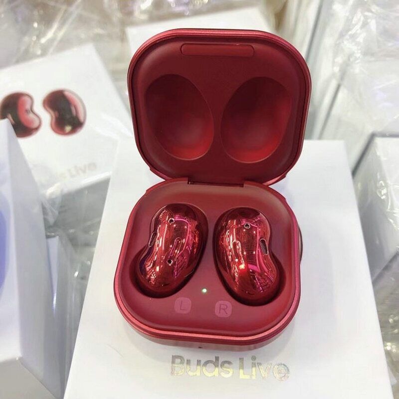 Aloking TWS in-ear Wireless Earbuds Bluetooth Earphone 9D Hifi Stereo Sound Earphone Samsung Galaxy Buds Live R180 Sports Wireless Headphone Bluetooth Headset Sleep Earpods Noise Reduction Earphone