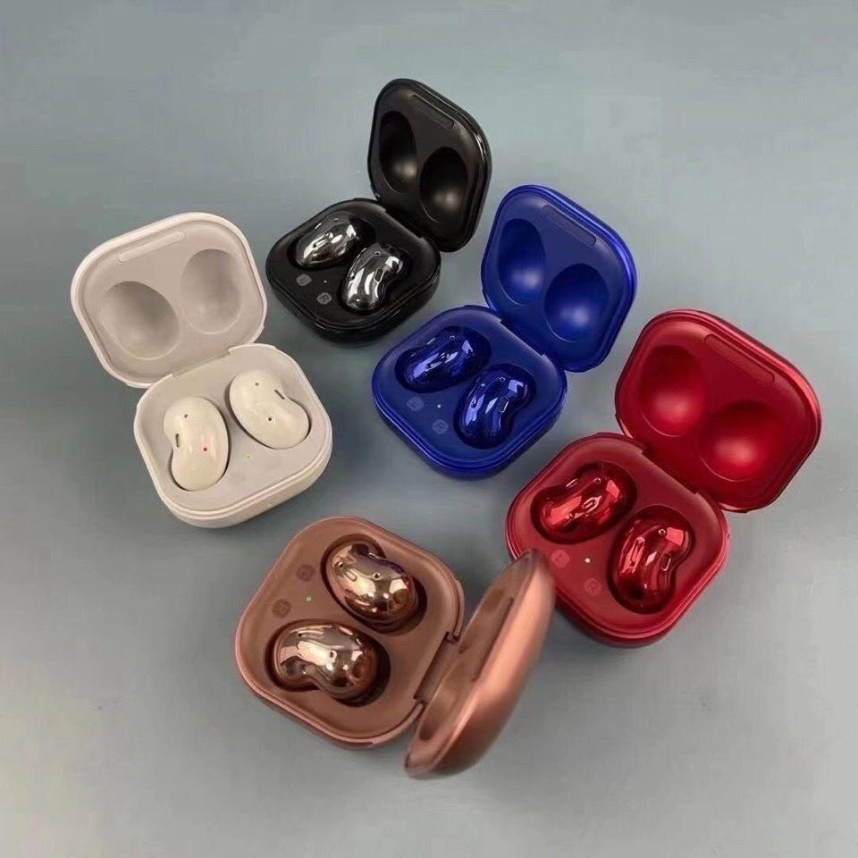 Aloking TWS in-ear Wireless Earbuds Bluetooth Earphone 9D Hifi Stereo Sound Earphone Samsung Galaxy Buds Live R180 Sports Wireless Headphone Bluetooth Headset Sleep Earpods Noise Reduction Earphone