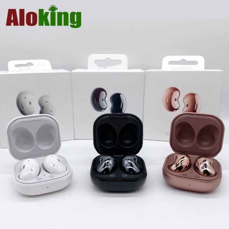 Aloking TWS in-ear Wireless Earbuds Bluetooth Earphone 9D Hifi Stereo Sound Earphone Samsung Galaxy Buds Live R180 Sports Wireless Headphone Bluetooth Headset Sleep Earpods Noise Reduction Earphone